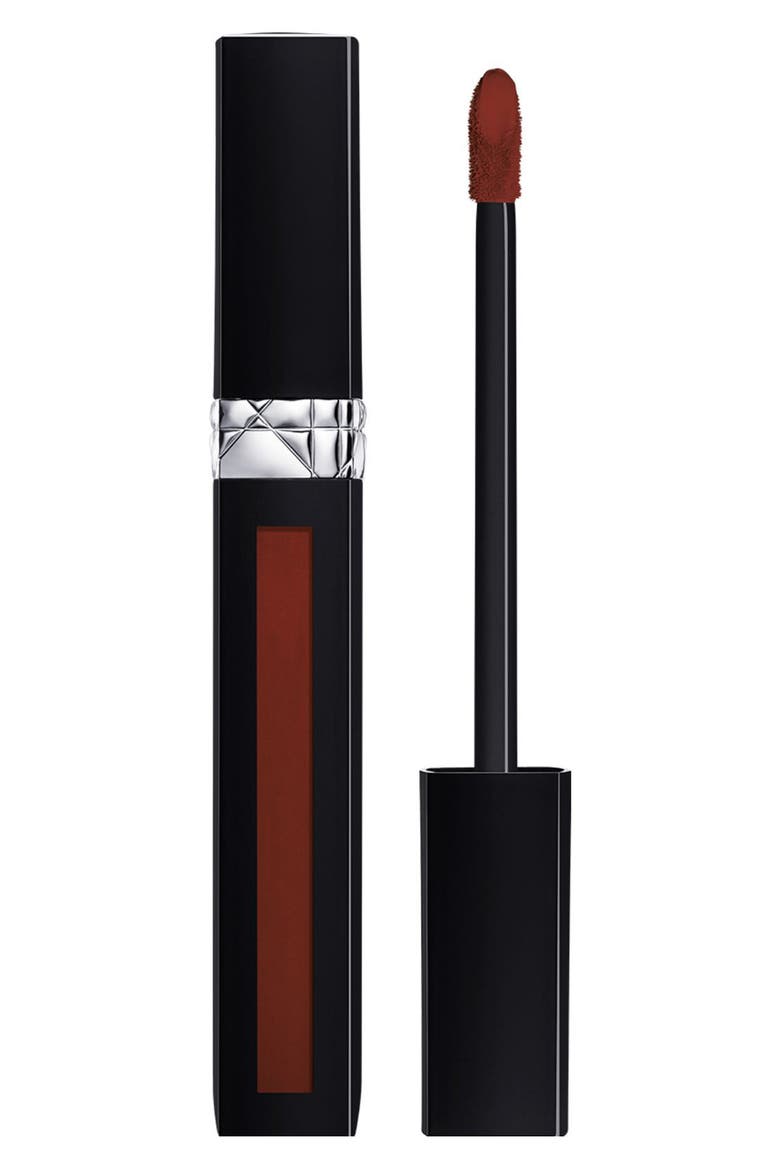 Rouge Dior Liquid Lip Stain, Main, color, 828 DRESSED TO MATTE