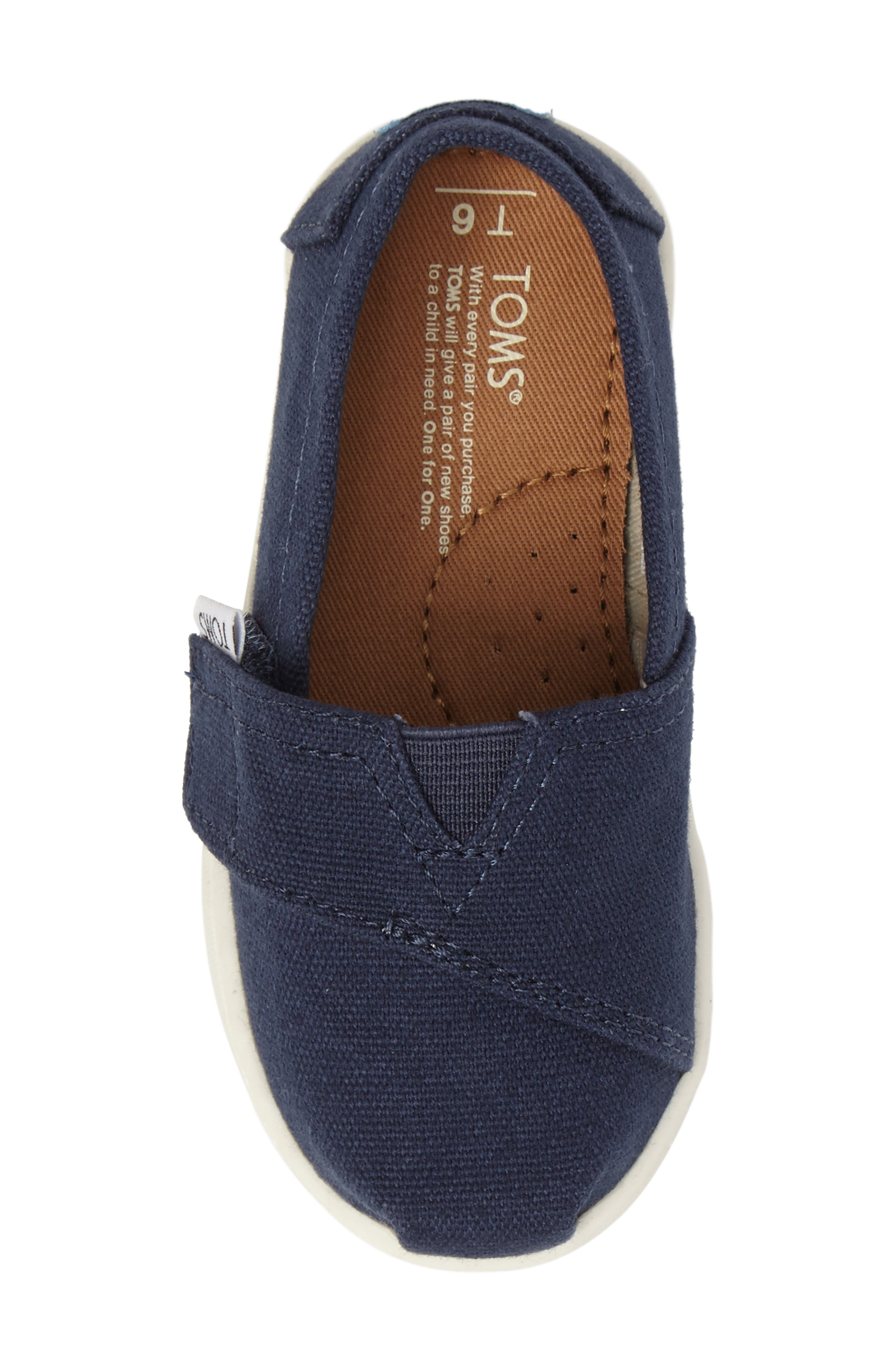 TOMS Alpargata 2.0 Slip-On, Alternate, color, Navy Canvas