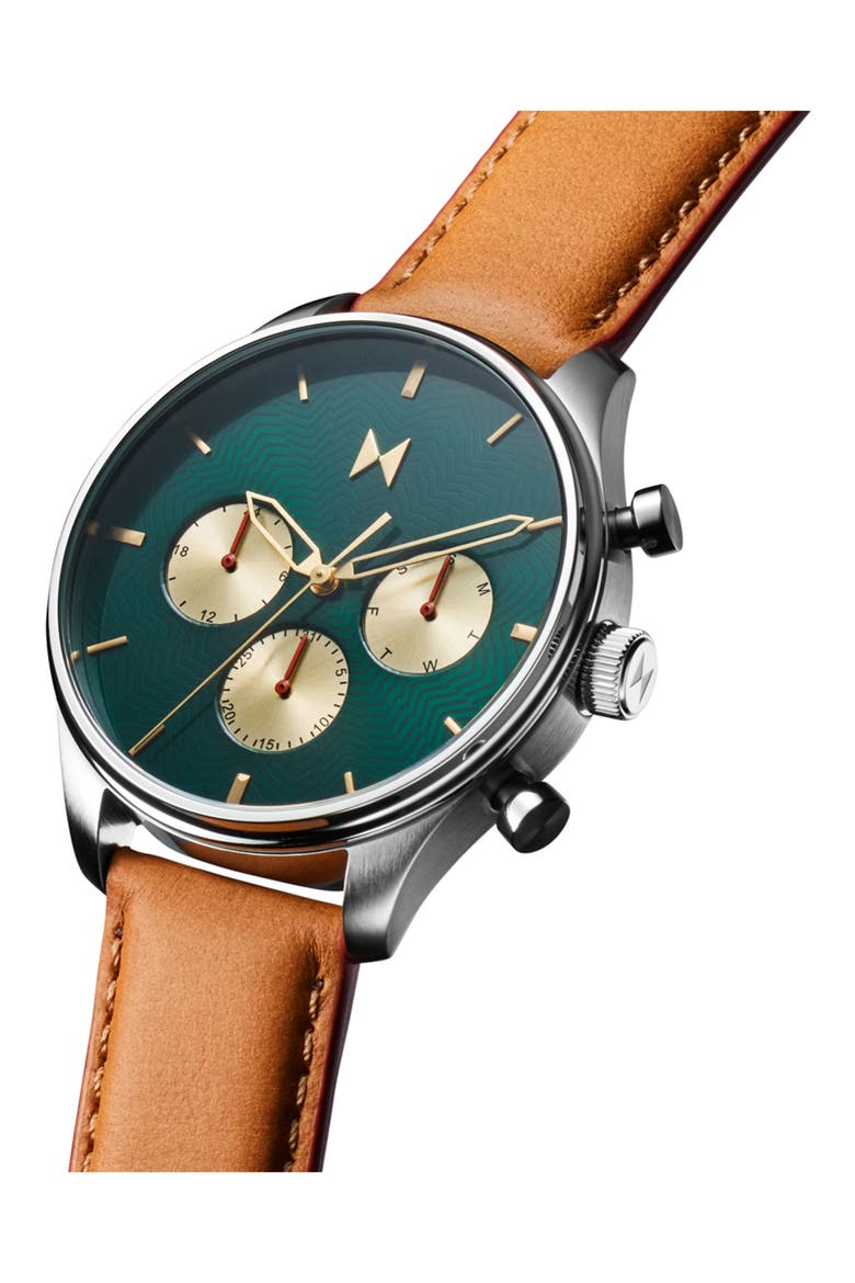Airhawk Bracelet Chronograph Watch, 42mm, Alternate, color, TAN