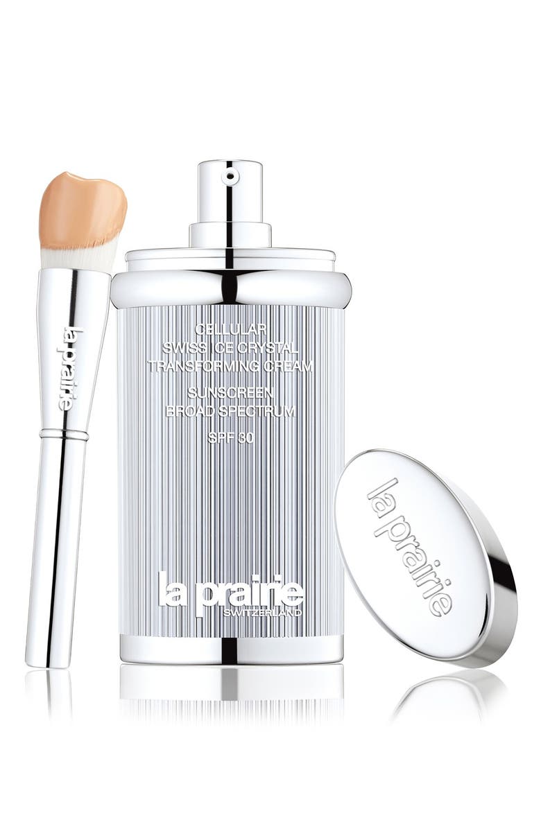 La Prairie Cellular Swiss Ice Crystal Transforming Cream Sunscreen Broad Spectrum SPF 30, Main, color,