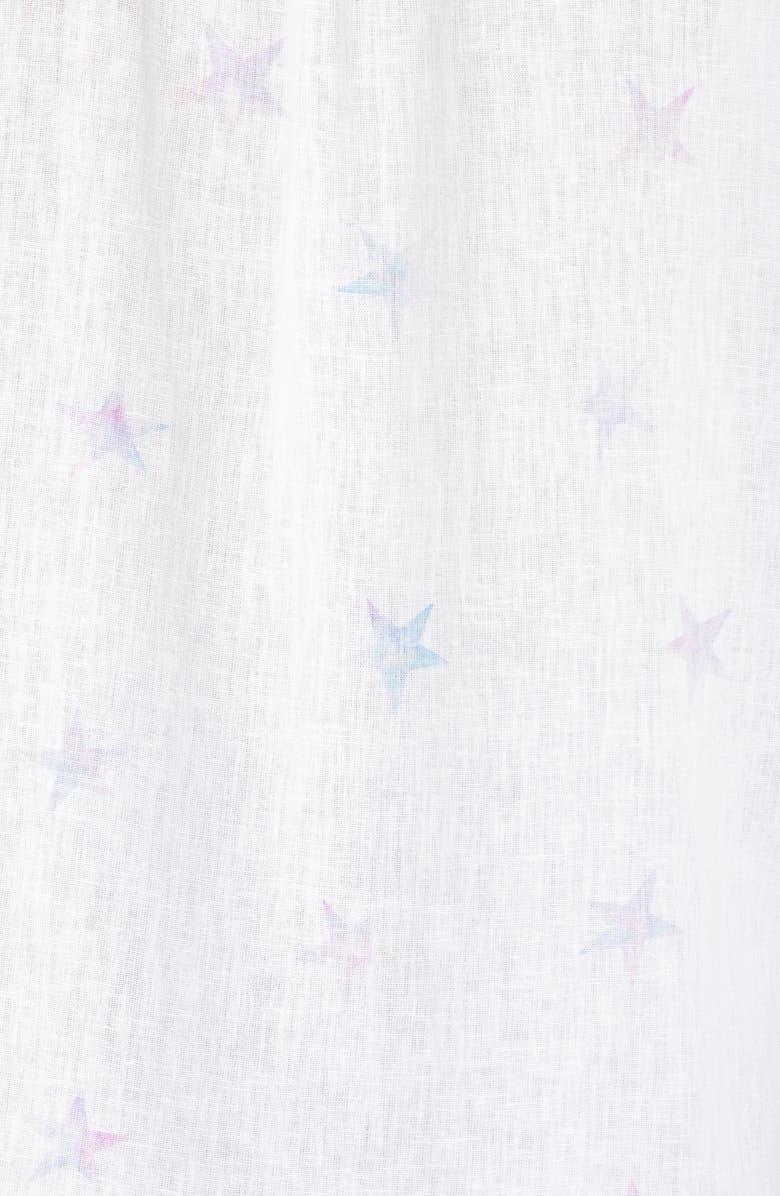 Rails Charli Star Print Linen Blend Blouse, Alternate, color,