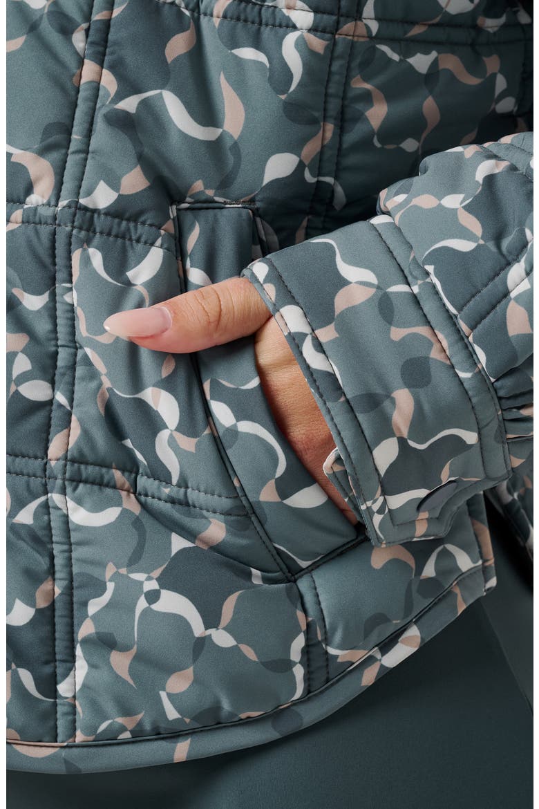 City Edge Quilted Jacket, Alternate, color, DARK SLATE MULTI