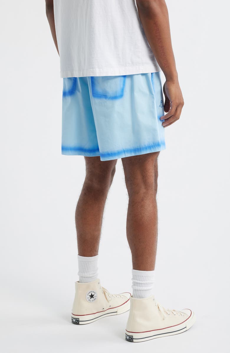 DIET STARTS MONDAY Ocean Spray Cotton Drawstring Shorts, Alternate, color, Blue