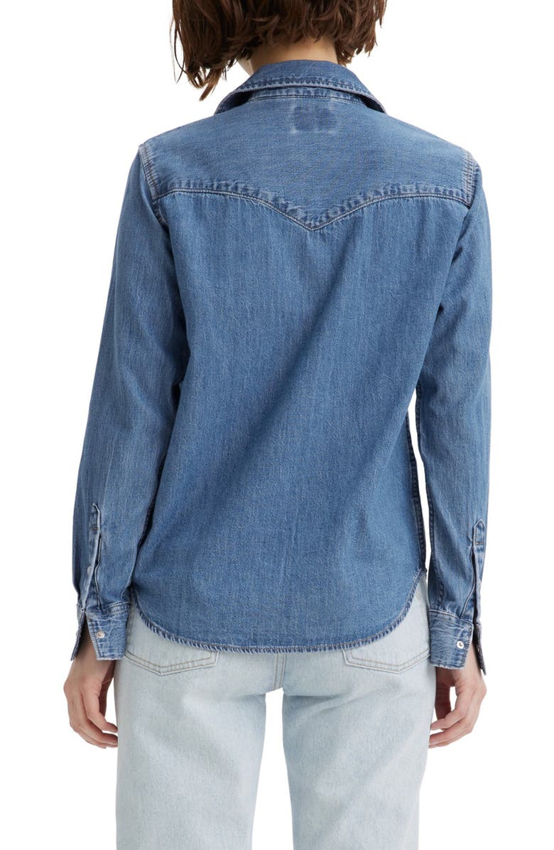 Levi's<sup>®</sup> The Ultimate Western Denim Shirt, Alternate, color, 