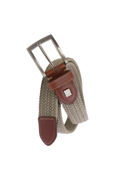 Stretch Braid with Full Grain Leather Tips
