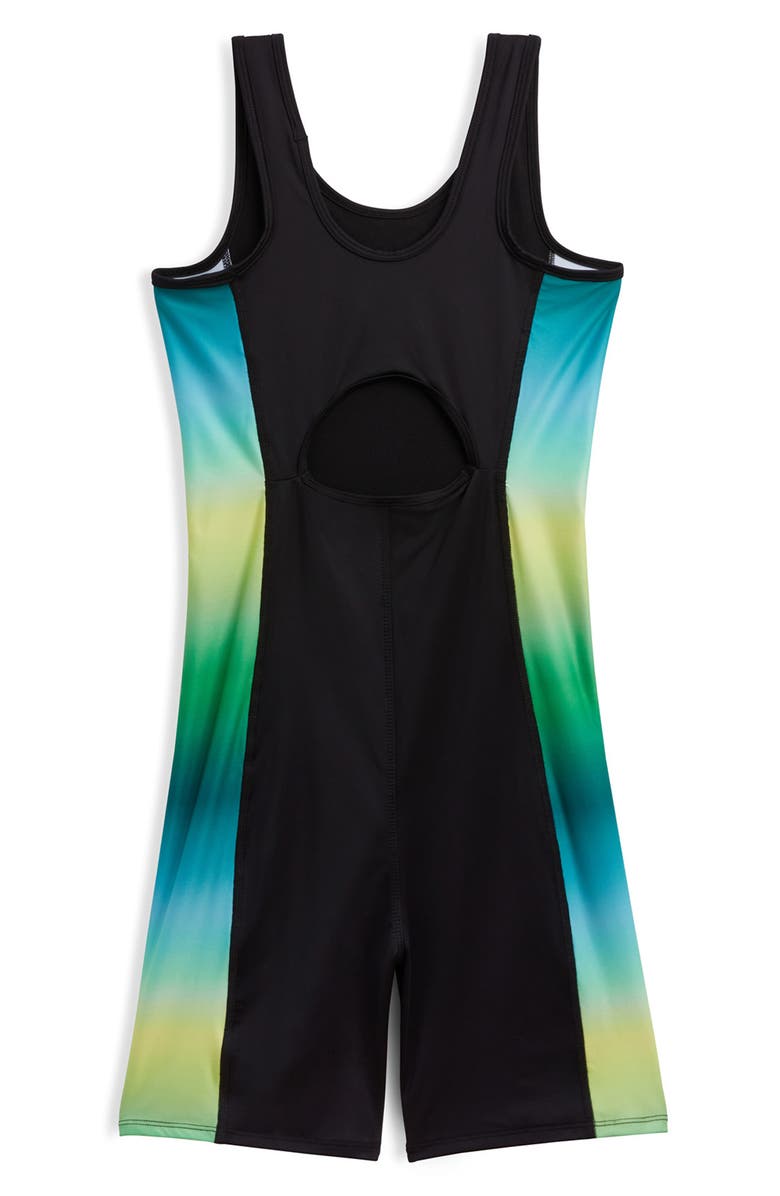 TomboyX 6-Inch Racerback One-Piece Swimsuit, Alternate, color, 