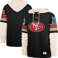 '47 Men's '47 Black San Francisco 49ers Split Zone Cornerback Duo Hoodie