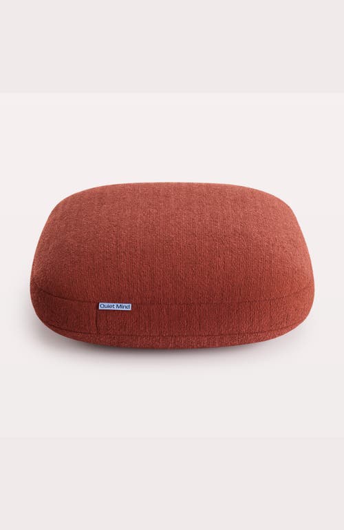 Quiet Mind The Original Weighted Pillow In Chili Oil