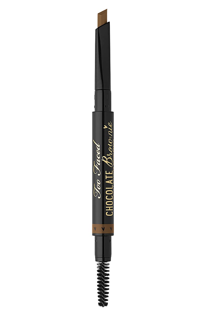Too Faced Chocolate Brow-nie Cocoa Powder Brow Pencil, Alternate, color, 