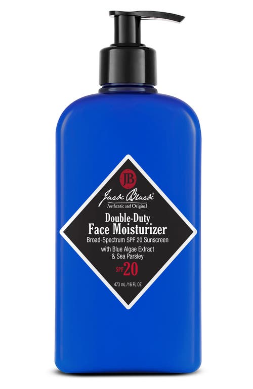Jack Black Luxury Size Double-duty Face Moisturizer Spf 20 $155 Value