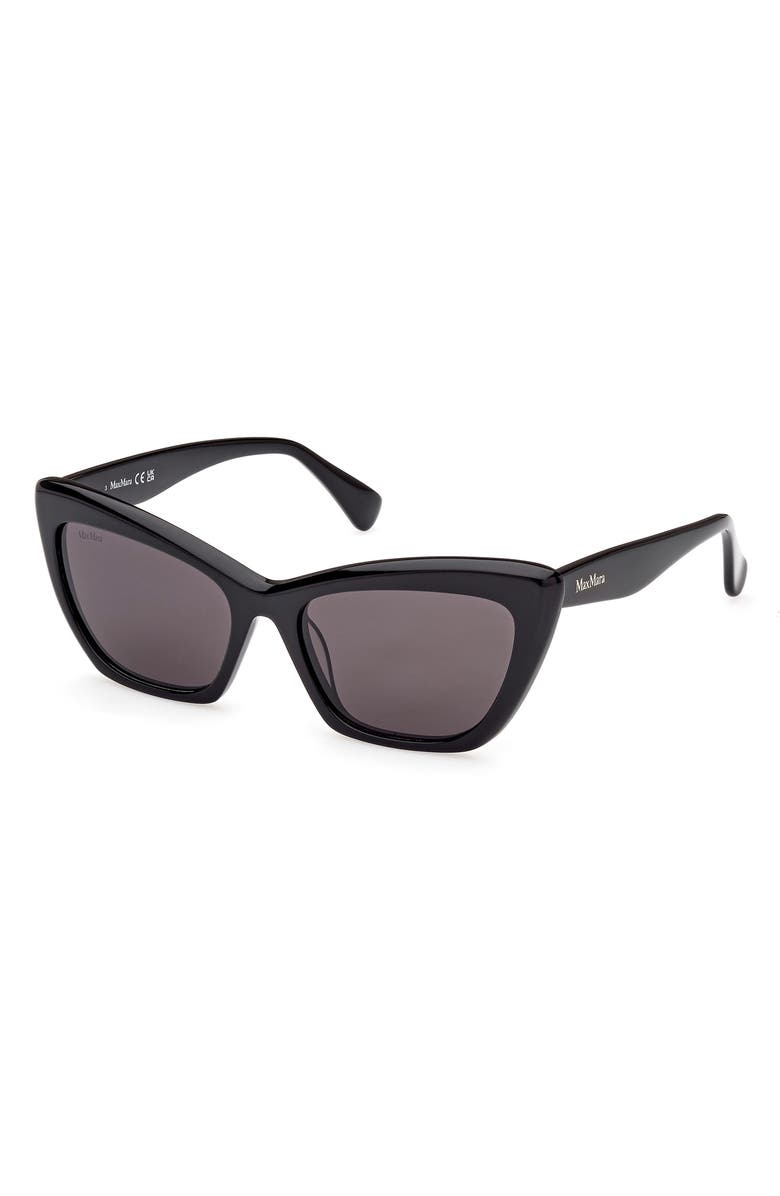 Max Mara 57mm Cat Eye Sunglasses, Alternate, color, 