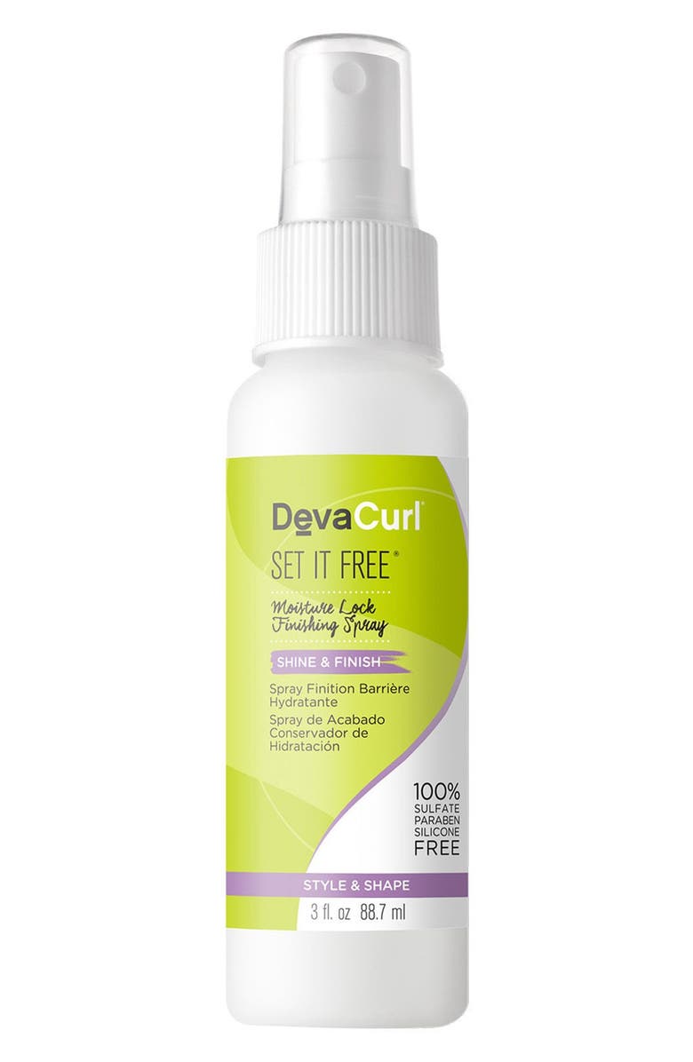 DevaCurl Set it Free Moisture Lock Finishing Spray, Alternate, color,
