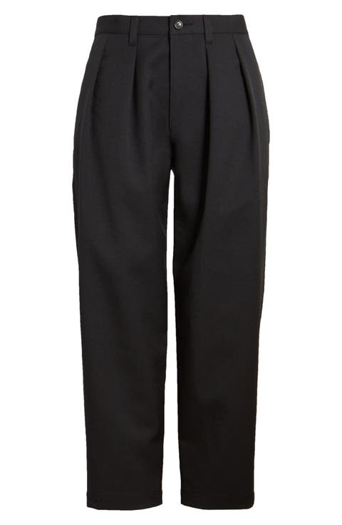 Tricot Comme des Garçons Pleated Crop Pants