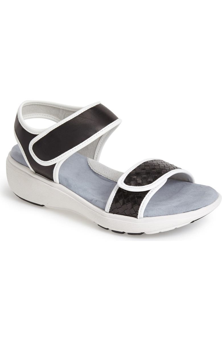 SoftWalk<sup>®</sup> 'Elevate' Platform Walking Sandal, Main, color,