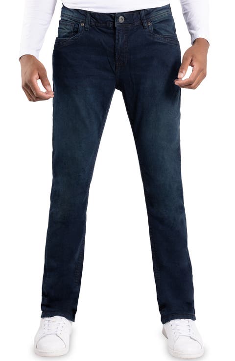 Saddle Stitch Modern Fit Denim Jeans
