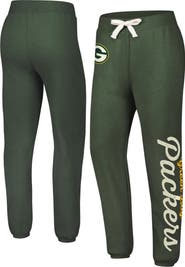 G-III 4HER BY CARL BANKS Women's G-III 4Her by Carl Banks Green Green Bay Packers Scrimmage Fleece Pants