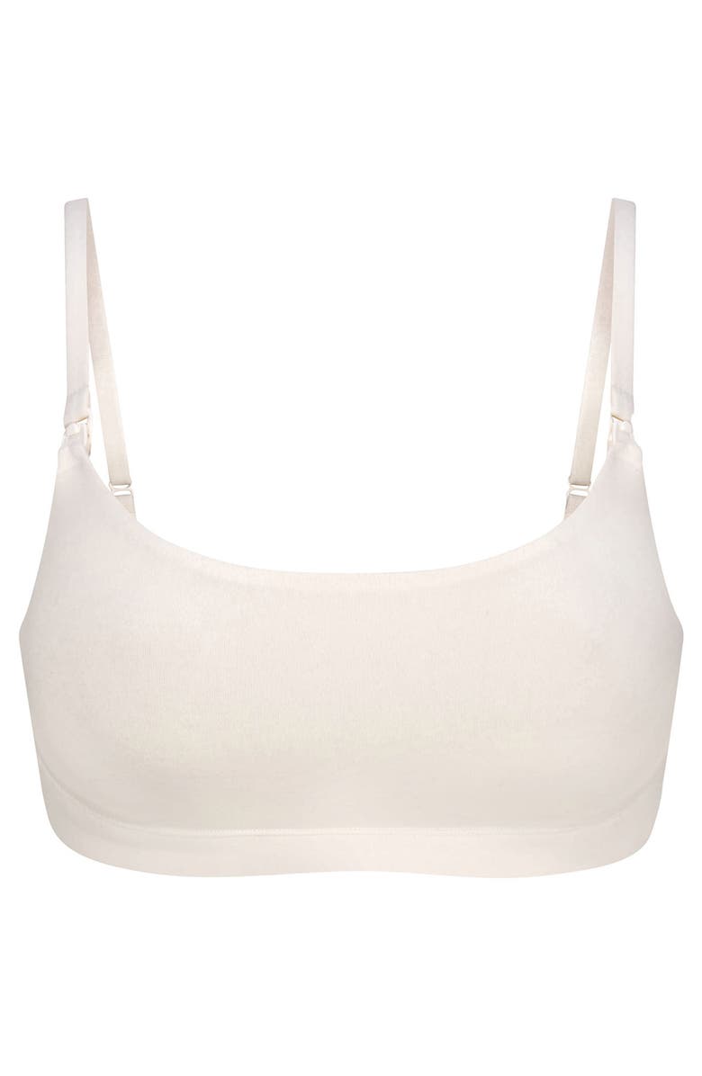 SKIMS Jersey Maternity/Nursing Bra, Alternate, color, Marble