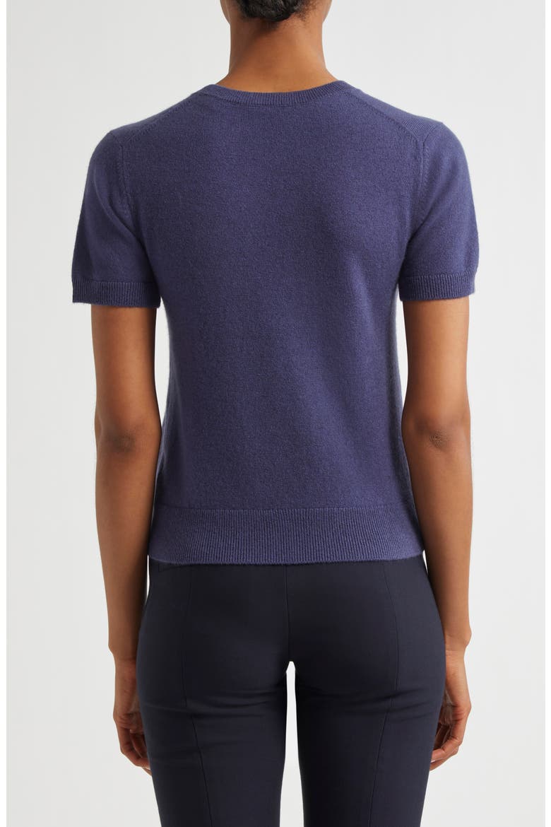 Wool & Cashmere Blend Crewneck Sweater, Alternate, color, DARK PERIWINKLE