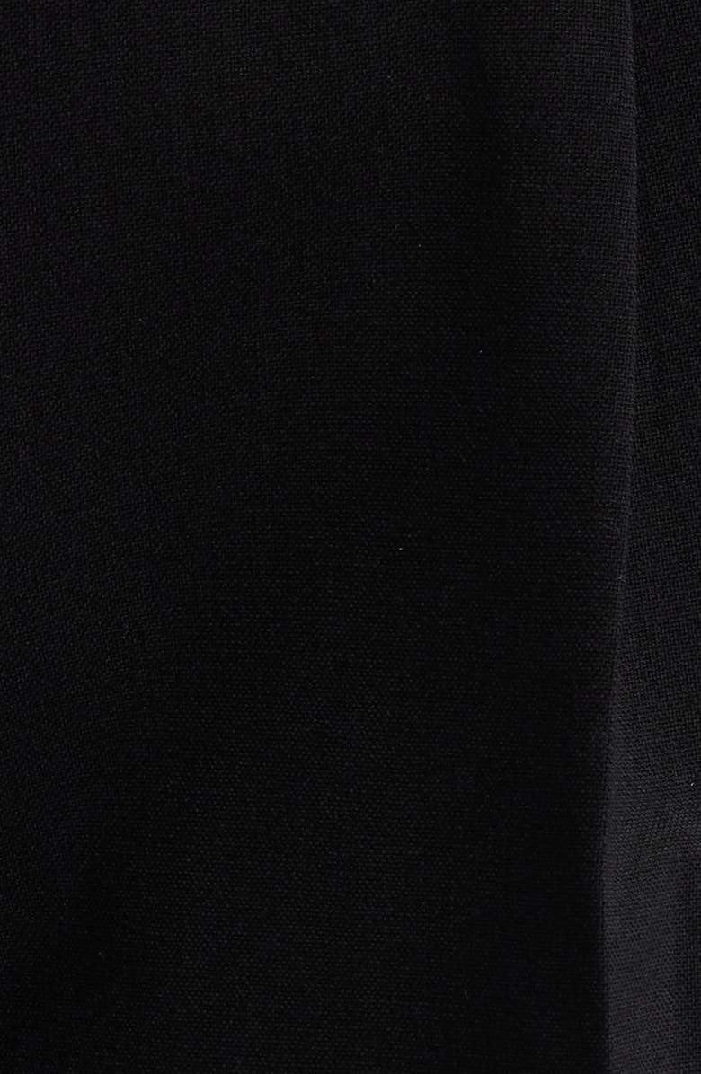 rag & bone Irina Wool Blend Shorts, Alternate, color, Black