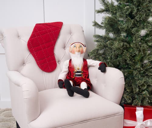 Gallerie Ii Singleton Santa Doll In Multi