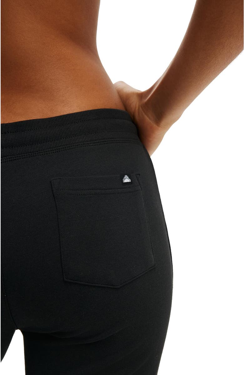 COTTON ON BODY Women's Active Stretch Modal Fleece Bootleg Sweatpant, Alternate, color, Black