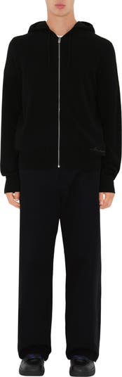 Burberry Cashmere Blend Zip Hoodie | Nordstrom