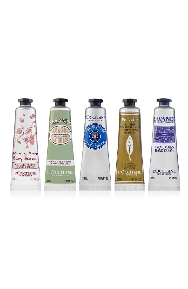L'Occitane Holiday Classics Set of 5 Hand Creams $65 Value, Alternate, color, 