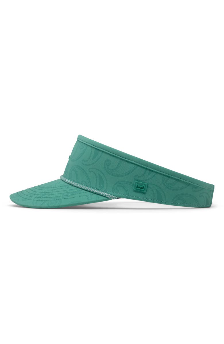 Melin Coast Hydro Performance Visor, Alternate, color, Neon Aqua