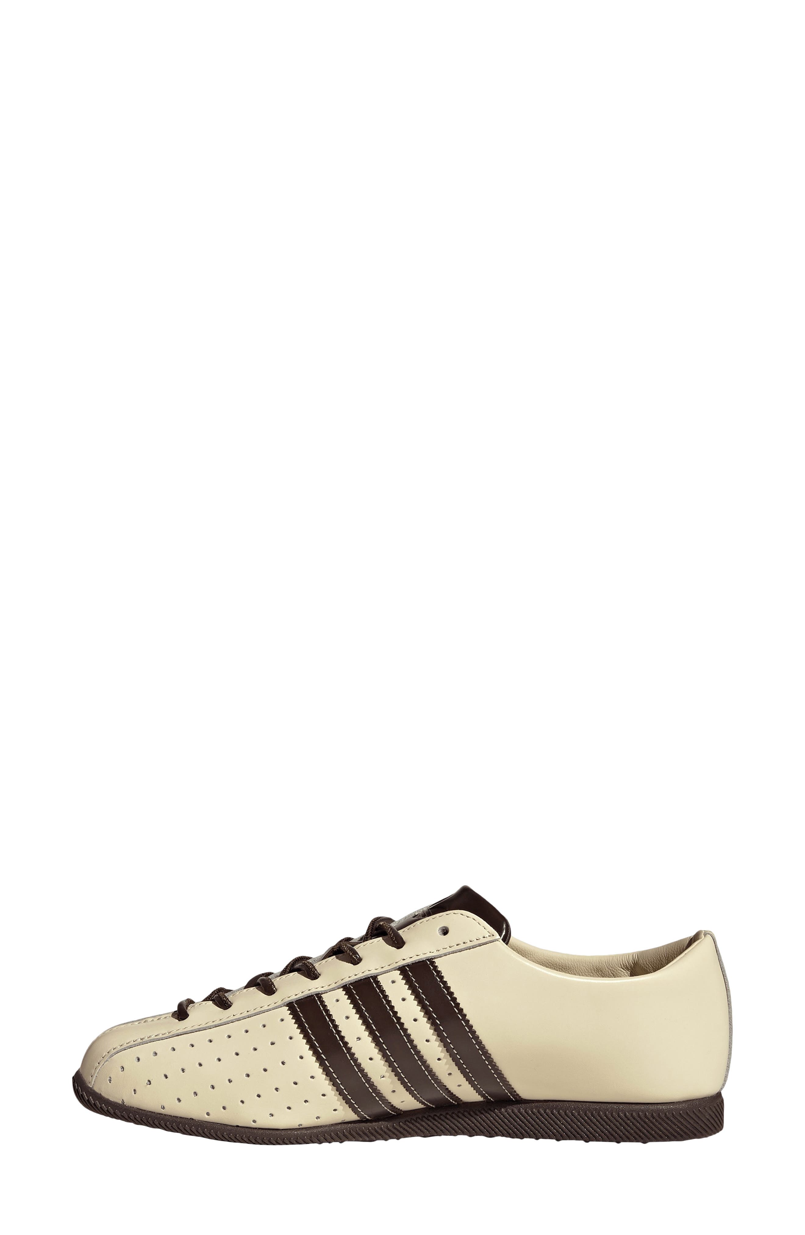 Japan Lux Sneaker, Alternate, color, CREAM WHITE/ COFFEE/ GOLD