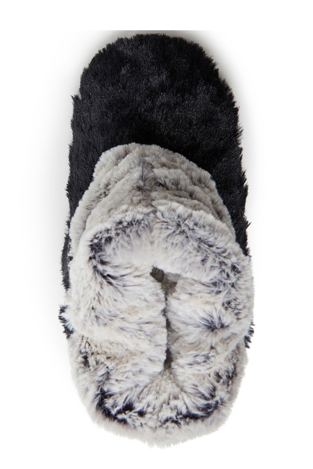 DEARFOAMS Plush Faux Fur Bootie Slipper, Alternate, color, 
