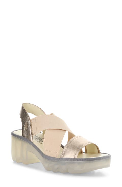 Taji Platform Slingback Sandal (Women)