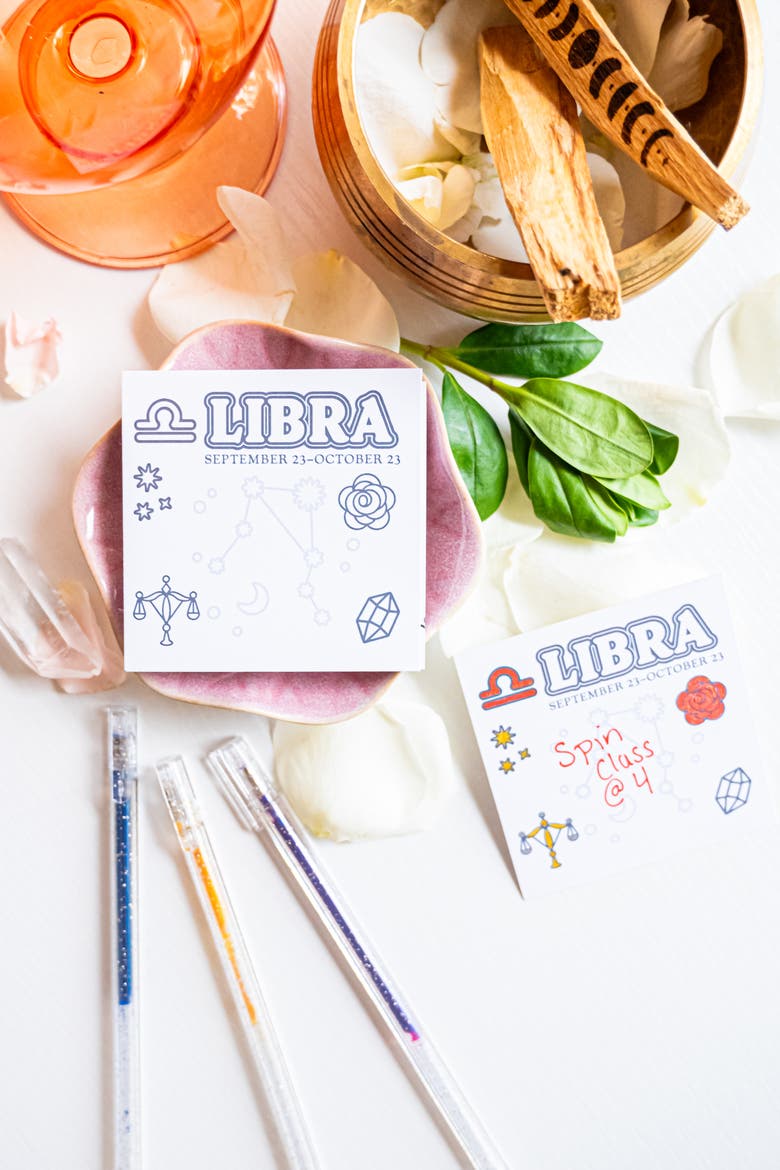 Color The Cosmos Adult Creative Activity Mini Bundle, Alternate, color, Libra