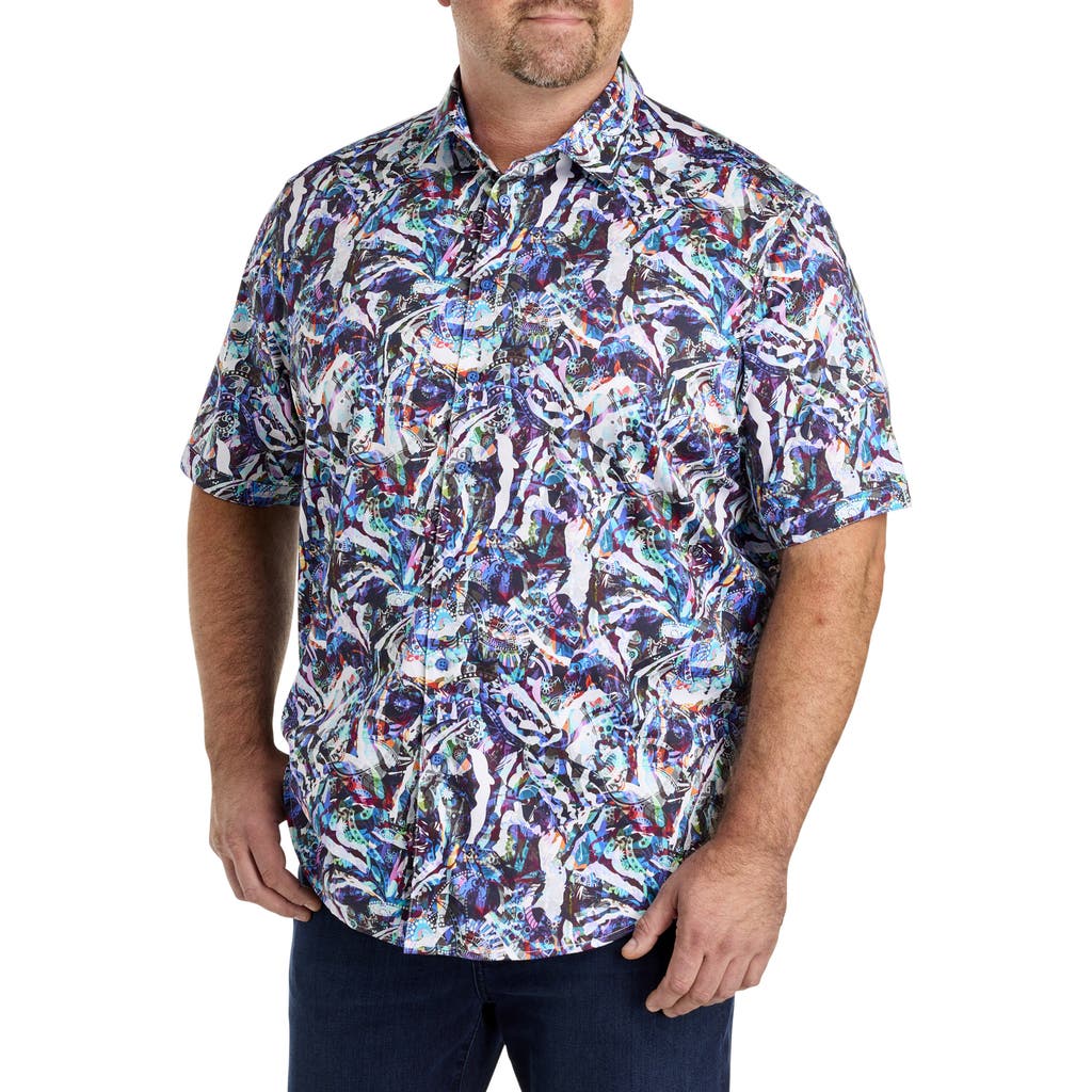 Robert Graham Dxl Big & Tall Boyd Sport Shirt In Multi