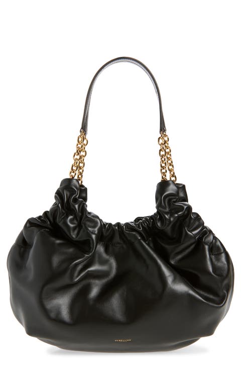 Medium Miami Leather Hobo Bag