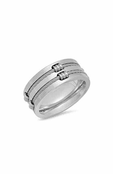 Men's Wire Inlay Ring