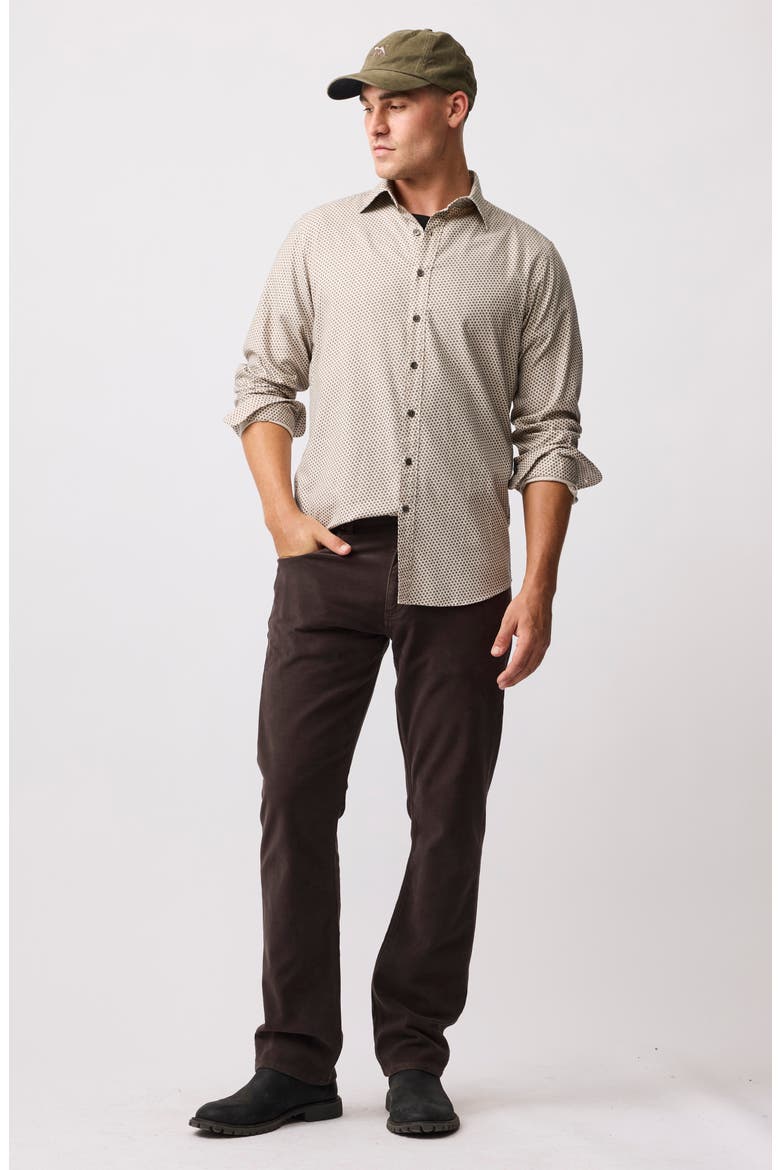 Roy's Hill Button-Up Shirt, Alternate, color, TUSSOCK
