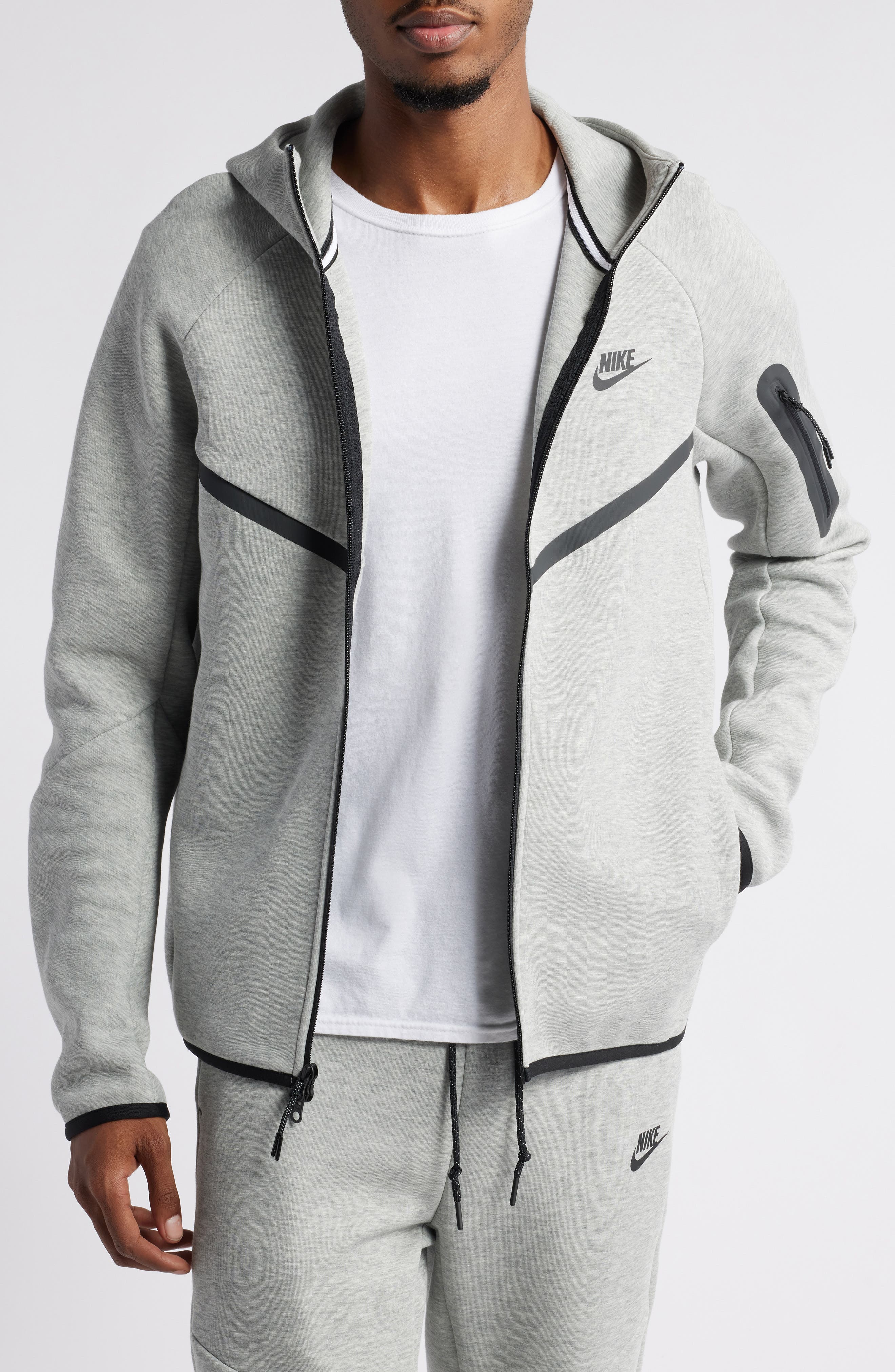 selected DARK GREY HEATHER/ BLACK
