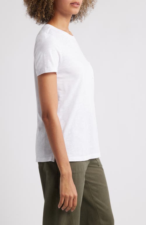 Caslonr Caslon(r) Cotton & Modal T-shirt In White