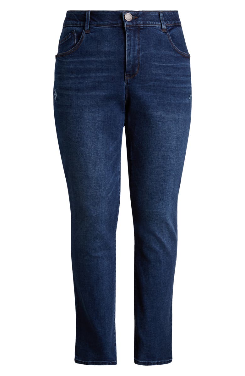 Wit & Wisdom Sawyer 'Ab'Solution Straight Leg Jeans, Alternate, color, Indigo Artisanal