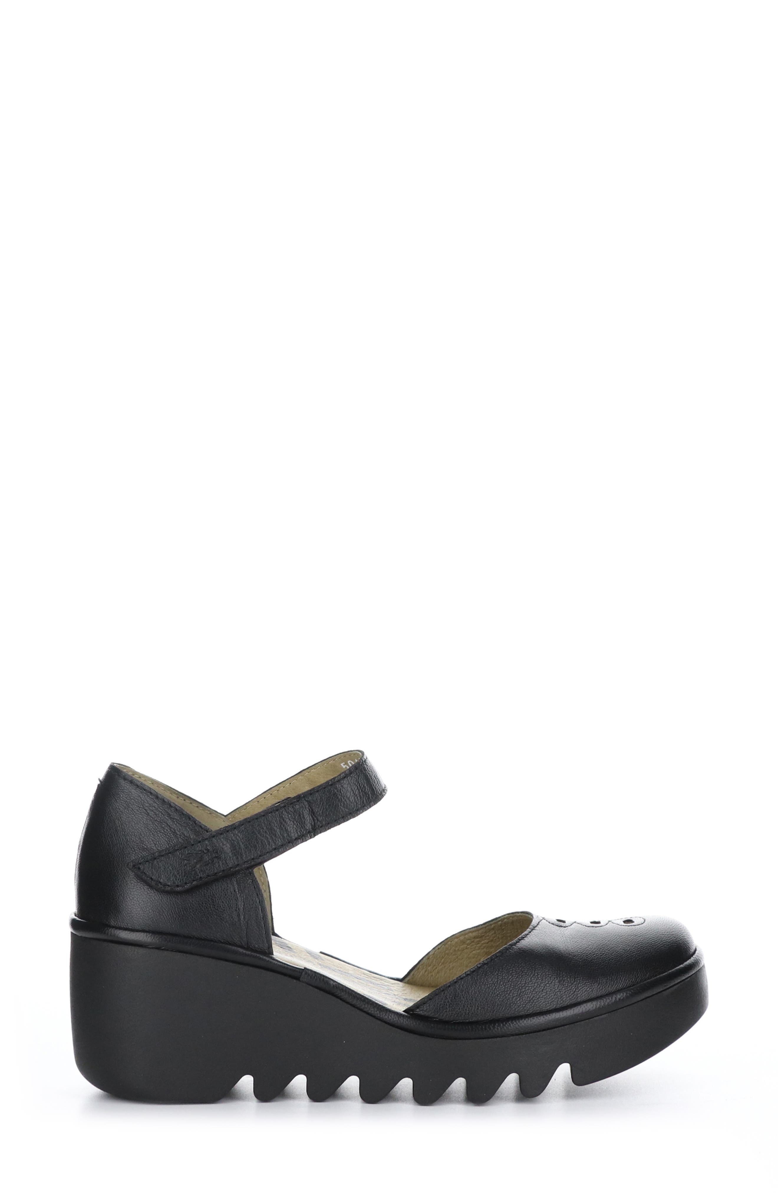 Biso Wedge Pump, Alternate, color, BLACK MOUSSE