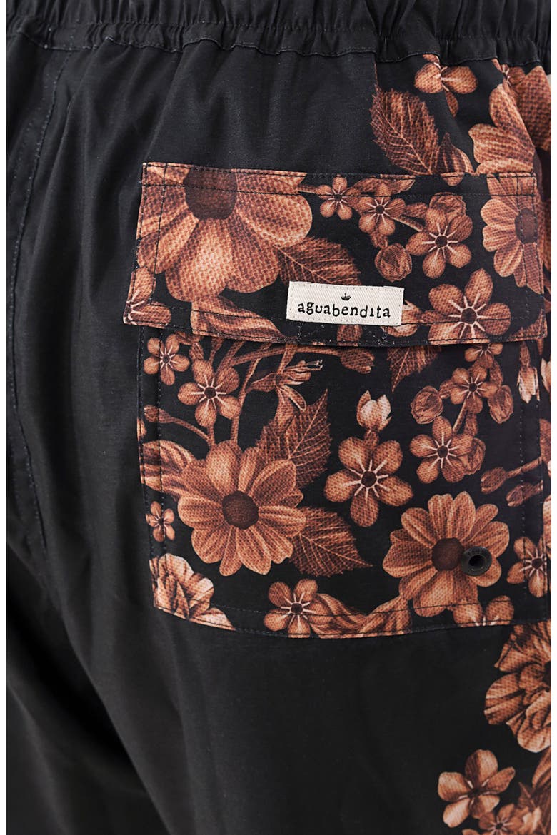 Joe Swim Trunks, Alternate, color, BLACK MULTI