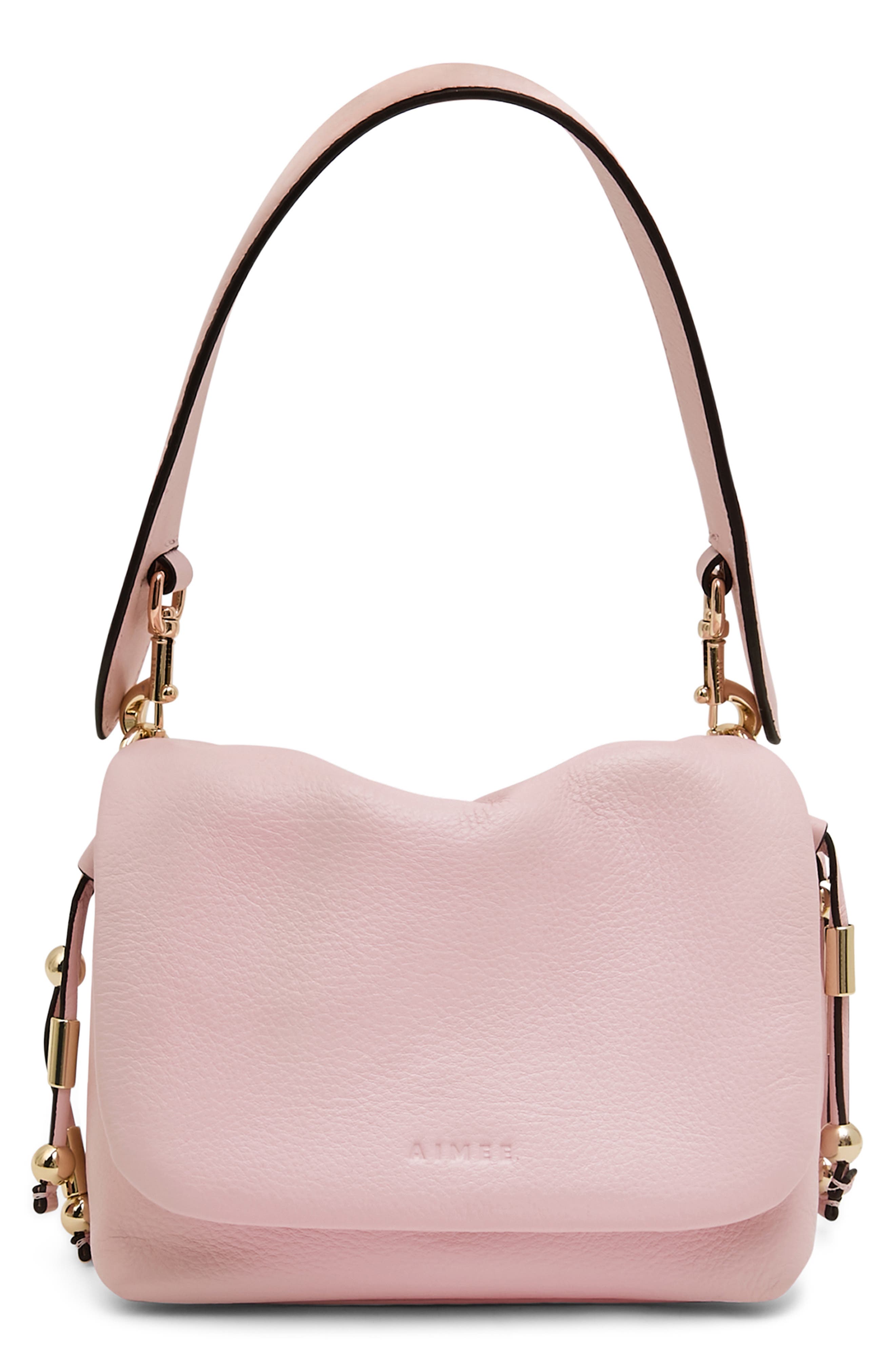 Small Lennon Convertible Crossbody Bag, Alternate, color, BALLET PINK