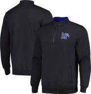 COLOSSEUM Men's Colosseum Charcoal Memphis Tigers Tortugas Logo Quarter-Zip Jacket