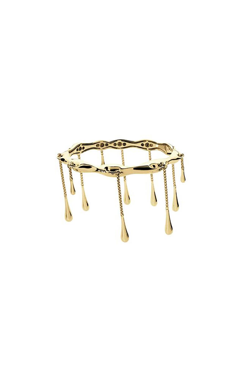 Drop Bangle, Main, color, Gold Vermeil
