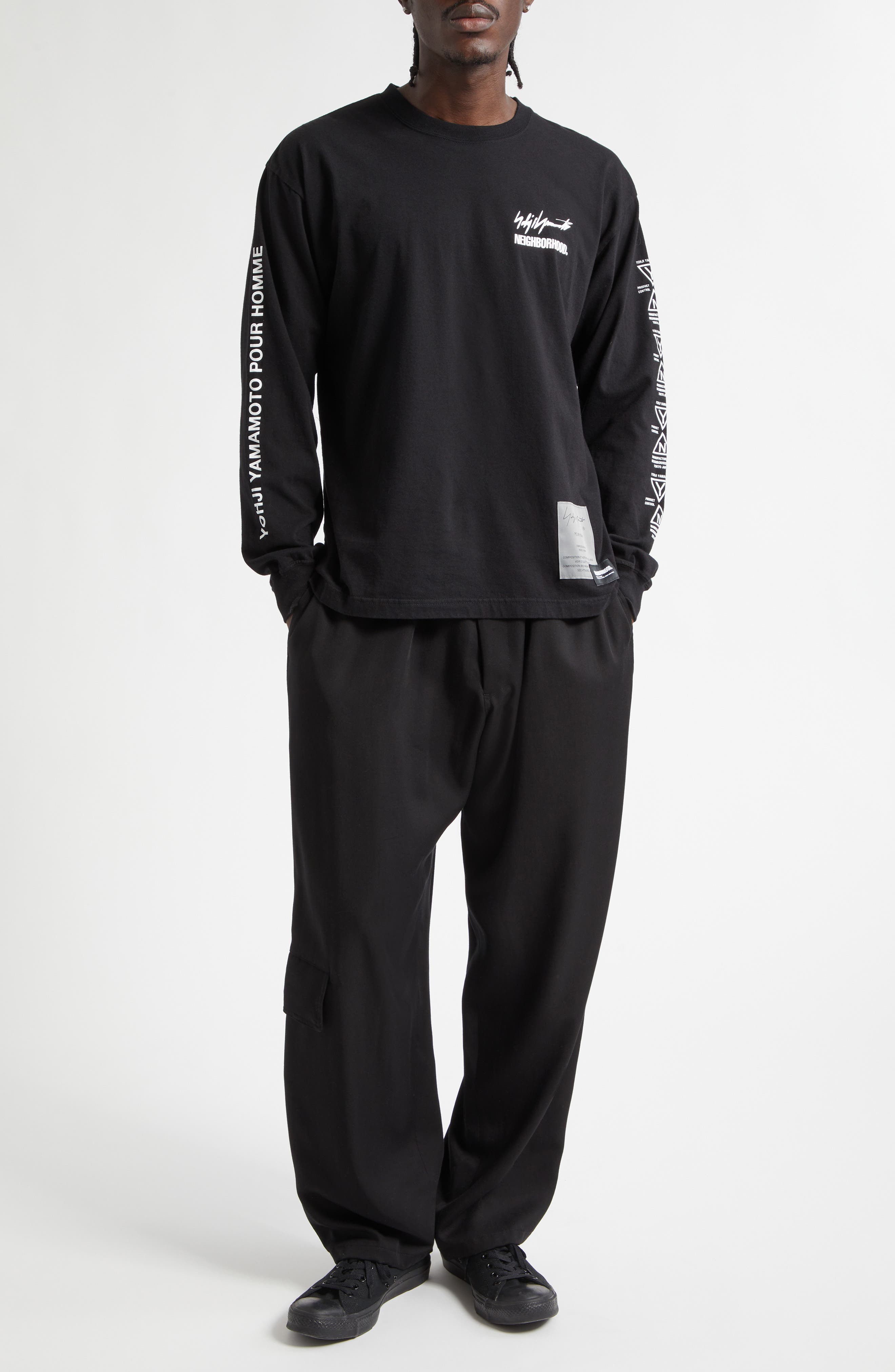 x NEIGHBORHOOD Long Sleeve Logo Graphic T-Shirt (Men) | Nordstrom