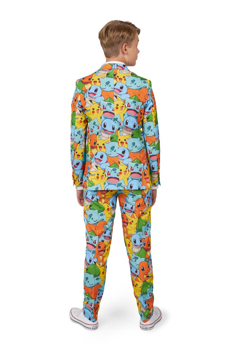 Pokémon Two-Piece Suit with Tie, Alternate, color, MISCELLANEOUS