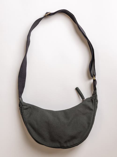 Terra Thread Organic Cotton Crossbody Bag In Gray