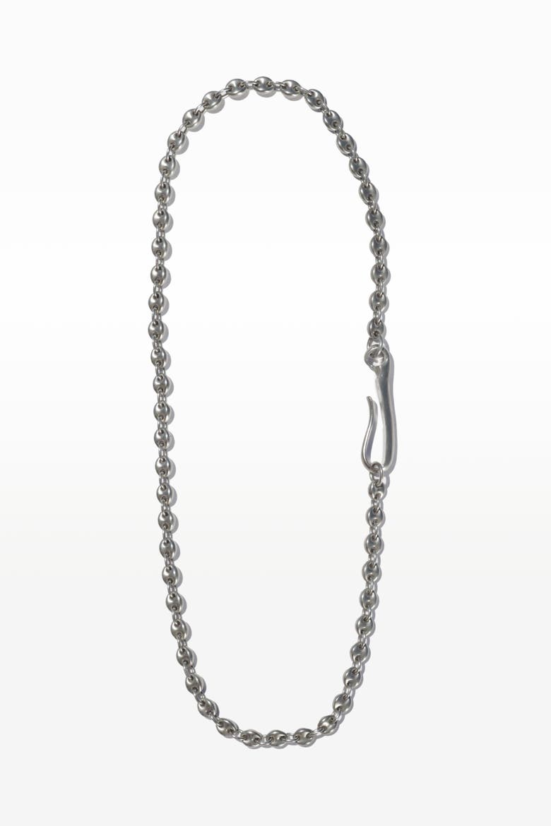 Kiff Necklace, Main, color, Silver