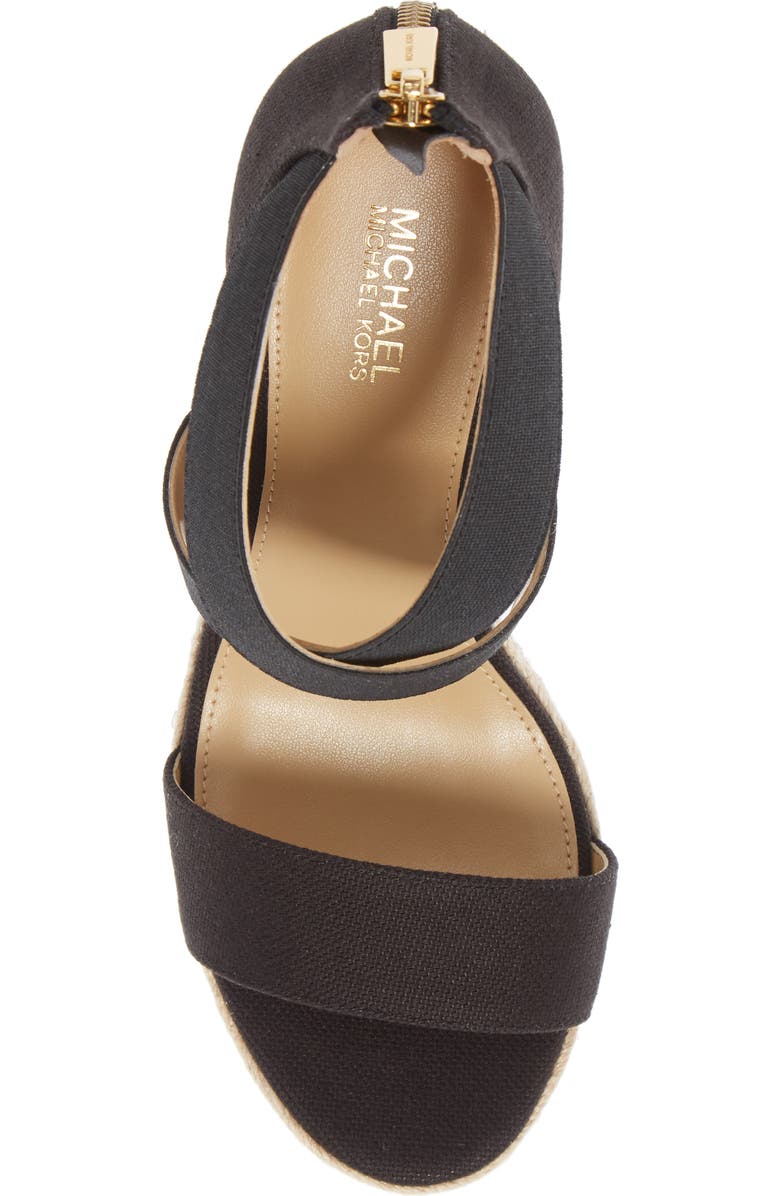 MICHAEL Michael Kors Prue Platform Wedge Sandal, Alternate, color,
