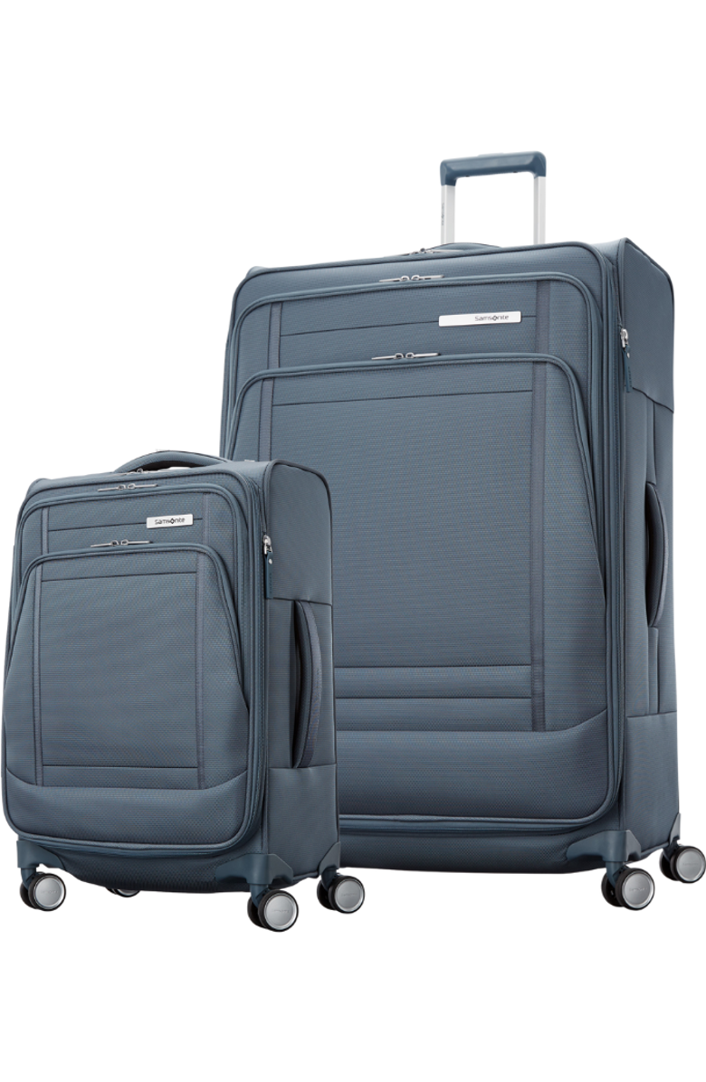 Samsonite UpLIFT Lightweight 2-Piece Set (Carry-On/Checked-Large) Softside Expandable Luggage, Main, color, Blue